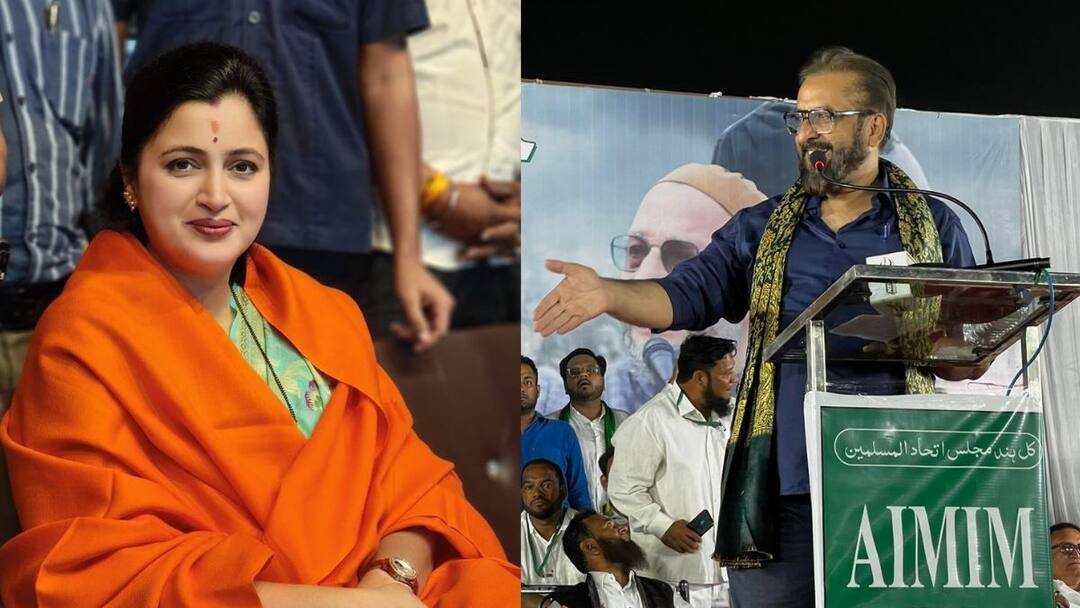 'तुझ्या बापाच्या लग्नात आहेर म्हणून...'; नवनीत राणांवर बोलतांना इम्तियाज जलील यांची जीभ घसरली Imtiyaz Jaleel On Navneet Ravi Rana Asaduddin Owaisi ayodhya ram mandir jay shree ram marathi news 'तुझ्या बापाच्या लग्नात आहेर म्हणून...'; नवनीत राणांवर बोलतांना इम्तियाज जलील यांची जीभ घसरली