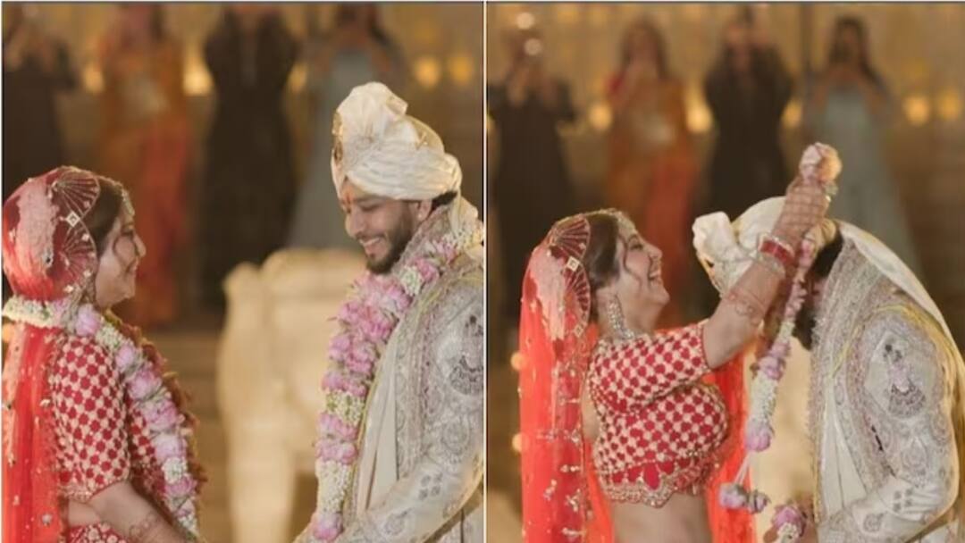 Sonarika Bhadoria : छोट्या पडद्यावरील 'पार्वती'ला मिळाले तिचे 'शिव'; 'देवों के देव महादेव'फेम अभिनेत्री अडकली विवाहबंधनात Sonarika Bhadoria actress Devon Ke Dev Mahadev tie the knot with Vikas Parashar Wedding Ceremony Sonarika Bhadoria : छोट्या पडद्यावरील 'पार्वती'ला मिळाले तिचे 'शिव'; 'देवों के देव महादेव'फेम अभिनेत्री अडकली विवाहबंधनात