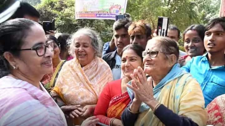 অর্থাৎ লক্ষ্মীর ভাণ্ডারে যারা এতদিন ৫০০ টাকা করে পাচ্ছিলেন, তাঁরা ৬০ বছর বয়সের পর থেকে বার্ধক্য ভাতার অধীনে মাসে ১০০০ টাকা করে পাবেন। ছবি- মমতা বন্দ্যোপাধ্যায়ের ফেসবুক