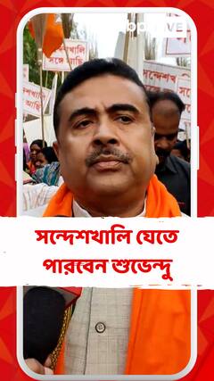 সন্দেশখালি যেতে পারবেন শুভেন্দু, ১৪৪ ধারায় অন্তর্বর্তী স্থগিতাদেশ