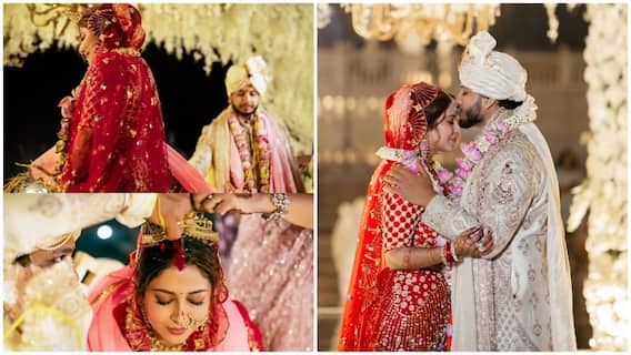 Sonarika Bhadoria Wedding Album: वरमाला से सिंदूरदान-बिदाई तक, देखें टीवी की 'पार्वती' सोनारिका भदौरिया का वेडिंग एलबम Sonarika Bhadoria Wedding Album: वरमाला से सिंदूरदान-बिदाई तक, देखें टीवी की 'पार्वती' सोनारिका भदौरिया का वेडिंग एलबम
