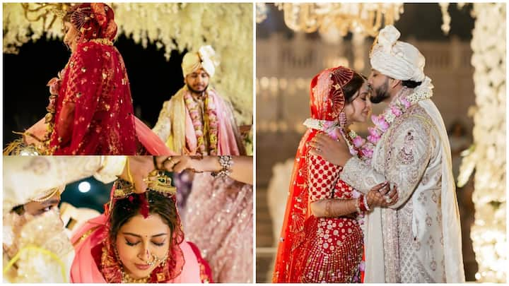 Sonarika Wedding : टीवी एक्ट्रेस सोनारिका भदौरिया ने आज अपने लॉन्ग टाइम बॉयफ्रेंड विकास संग शादी रचा ली है. एक्ट्रेस ने अपनी शादी की कुछ तस्वीरें अपने सोशल मीडिया अकाउंट पर शेयर की हैं.