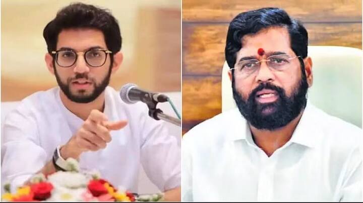 Aditya Thackeray Challenge to CM Eknath Shinde Shiv Sena Thackeray Group Maharashtra Politics marathi news Aditya Thackeray : 'राजीनामा द्या आणि माझ्याविरोधात निवडणूक लढवा', आदित्य ठाकरेंचं मुख्यमंत्री शिंदेंना खुलं आव्हान