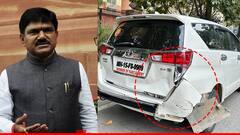 Hemant Godse car Accident : नाशिकचे खासदार हेमंत गोडसे यांच्या कारचा नवी दिल्लीमध्ये भीषण अपघात!
