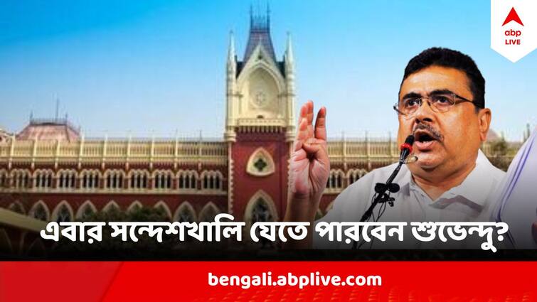 Sandeshkhali Case Suvendu Adhikari  Filed Case Appealed To Visit Sandeshkhali Suvendu Adhikari Sandeshkhali Case : 'সন্দেশখালিতে যেতে পারবেন শুভেন্দু অধিকারী', প্রাথমিক পর্যবেক্ষণ আদালতের