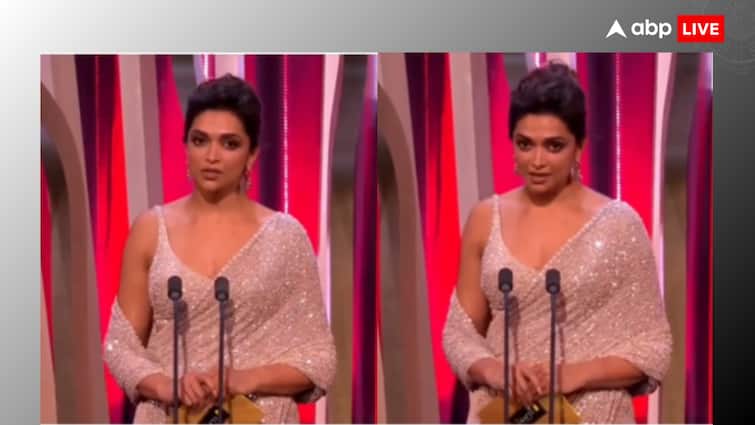 Deepika Padukone Makes India Proud at BAFTA 2024 presented an award video viral BAFTA 2024: साड़ी में देसी गर्ल बनकर दीपिका पादुकोण ने इंडिया का लहराया परचम, प्रिसेंट किया अवॉर्ड
