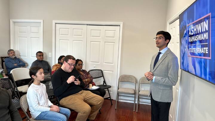 His parents are both from IT sector. Image Source: X/@ashwinforga