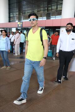 Jackky Bhagnani-Rakul Preet Singh Wedding: रकुल-जैकी की शादी के लिए पत्नी के साथ गोवा पहुंचे जायद खान, एयरपोर्ट पर स्पॉट हुआ कपल