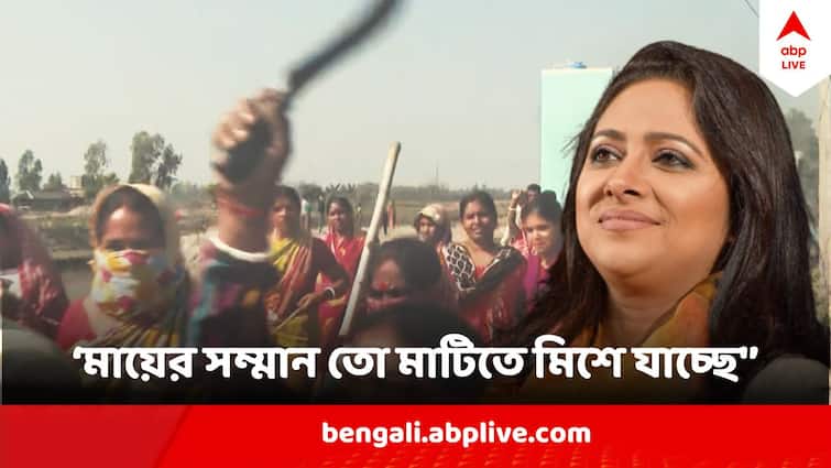 BJP Leader Anjana Basu Strongly Criticize Sandeshkhali Incident, Says Public Rage Can not be stopped with money Anjana Basu On Sandeshkhali : জনরোষকে কখনও ৫০০ টাকা, ১০০০ টাকা দিয়ে কেনা যায় না, তীব্র নিন্দা অঞ্জনা বসুর