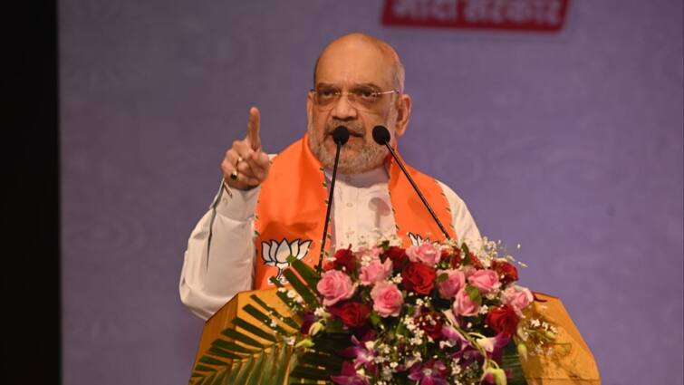 Amit Shah attacks on Congress INDIA Alliance praised PM Narendra Modi in Jaipur Rajasthan ann Rajasthan: 'कांग्रेस के पास ना नेता, ना नीति और ना नीयत है... BJP के पास कर्मयोगी मोदी', जयपुर में बोले अमित शाह