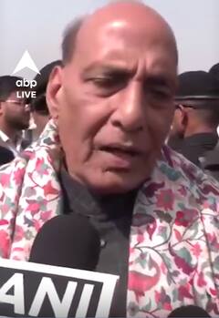 Rajnath Singh: 'जहां जहां Rahul Gandhi जाएंगे वहां गठबंधन टूटता ही जाएगा' | #abpnewsshorts