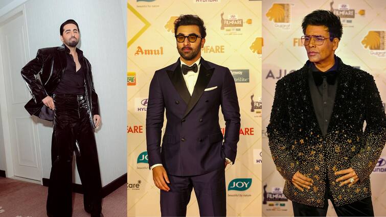 Ranbir Kapoor Screams At Karan Johar, Ayushmann Khurrana At Filmfare Awards Watch Video Bangla News Filmfare Awards: 'বধির নই আমি'! কর্ণ-আয়ুষ্মানের ওপর চিৎকার রণবীরের, ভাইরাল ফিল্মফেয়ার অ্যাওয়ার্ডসের ভিডিও