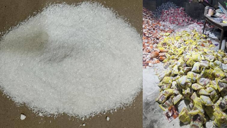 Pune Crime News Drug trafficking under selling salt  100 crore Drugs seized in Pune International racket busted marathi news मीठ विक्रीच्या आडून अमली पदार्थांची तस्करी, पुण्यात 100 कोटींपेक्षा अधिकचे ड्रग्स जप्त; आंतरराष्ट्रीय रॅकेट उद्ध्वस्त