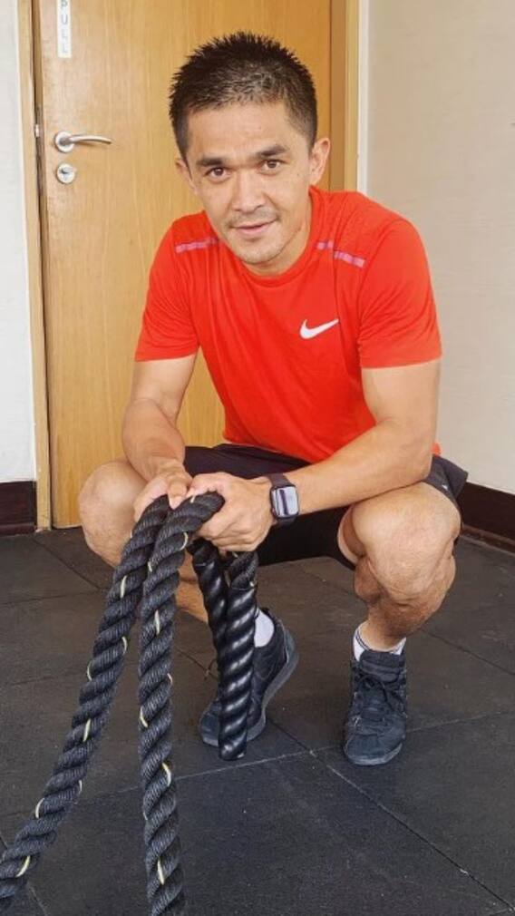 উনচল্লিশেও একইরকম ক্ষিপ্র, সুনীল ছেত্রীর ফিট থাকার রহস্য কী?