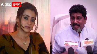 Controversy about famous actress Trisha. I didnt talk like that AV Raju Actress Trisha: திரிஷானு எங்க சொன்னேன்... திடீர் பல்டி அடித்த முன்னாள் அதிமுக நிர்வாகி ஏ.வி.ராஜூ!
