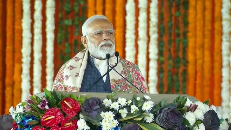 PM Modi Foundation Stone Development Projects Rs 32,000 Cr Jammu IIT IIM AIIMS 'Your Dreams Of 70 Years Will Be Fulfilled By Modi': PM Launches Projects Worth Over Rs 32,000 Cr In J&K