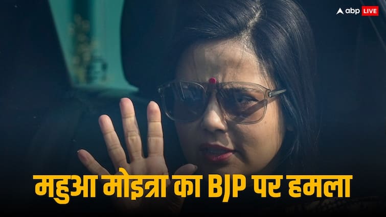 Mahua Moitra On SandeshKhali violence Sikh IPS officer called Khalistani viral video slams BJP Mamata Banerjee West Bengal ‘राम राज्य खाने को नहीं देगा', सिख IPS अधिकारी को खालिस्तानी कहा तो भड़कीं महुआ मोइत्रा
