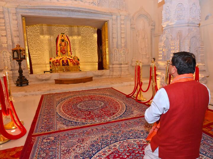 Pushkar Dhami expressed hope that the grand temple of Ramlala at Shri Ram's birthplace in Ayodhya Dham will prove helpful in restoring the glory of Sanatan culture as well as opening the doors of India's destiny. (Photo: X/@pushkardhami)