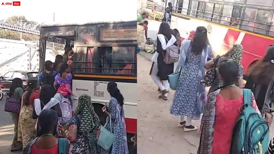 Hyderabad News: జస్ట్ మిస్ - డ్రైవర్ అప్రమత్తతతో మహిళకు తప్పిన ప్రమాదం, లేకుంటే? a woman missed an accident by alertness of the rtc bus driver Hyderabad News: జస్ట్ మిస్ - డ్రైవర్ అప్రమత్తతతో మహిళకు తప్పిన ప్రమాదం, లేకుంటే?