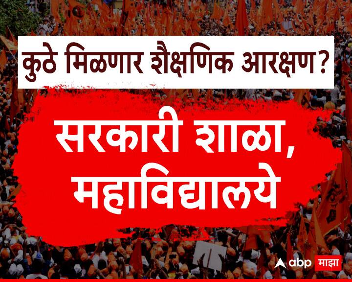 मराठा समाजाला कोणकोणत्या नोकऱ्यांमध्ये आरक्षण मिळेल?
