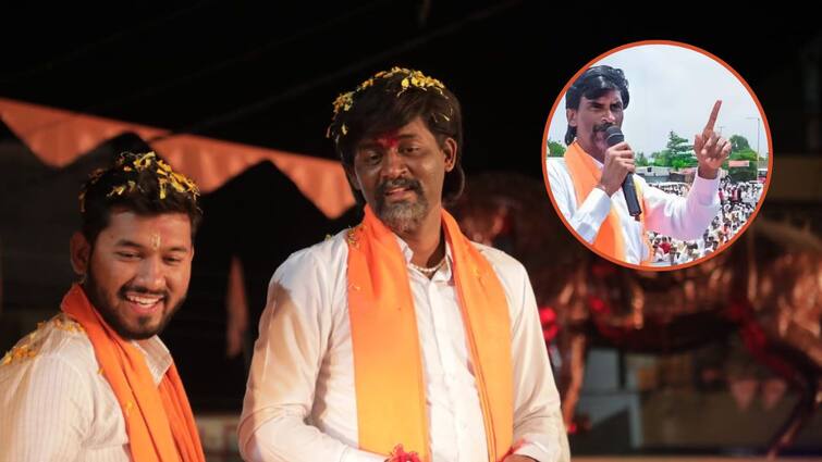 Manoj Jarange Biopic Marathi Movie Sangharshayoddha Shooting Complete at Jalna Antarwali sarati Maratha Reservation Protest know Entertainment Marathi Film Maharashtra Latest Update Marathi News Manoj Jarange : मनोज जरांगे यांच्या आयुष्याचा वेध घेणाऱ्या 'संघर्षयोद्धा'चं शूटिंग पूर्ण; लवकरच सिनेमा होणार प्रदर्शित!