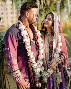 Divya Agarwal Ties The Knot With Apurva Padgaonkar, Shares Wedding Photos