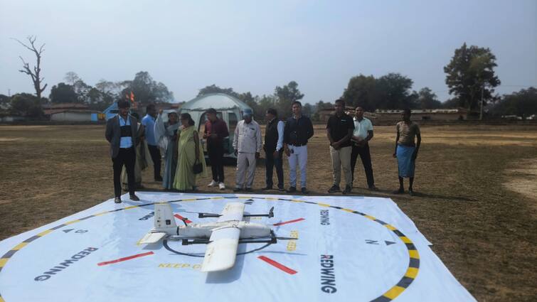 ड्रोन से 40 किमी दूर उदयपुर 20 मिनट में पहुंचा दवा और ब्लड सैंपल, GMC अंबिकापुर में सफल ट्रायल