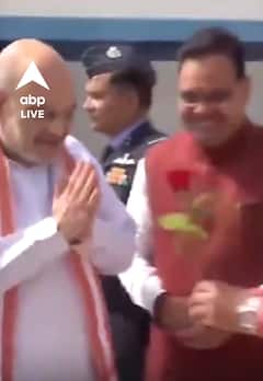 बीकानेर पहुंचे केंद्रीय गृह मंत्री Amit Shah | #abpnewsshorts