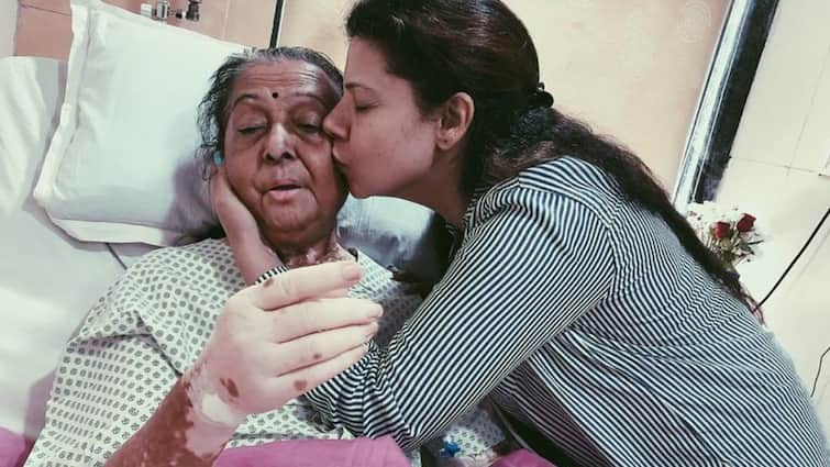 Sambhavna Seth mother pass away actress shares a post on instagram भोजपुरी एक्ट्रेस Sambhavna Seth की मां का निधन, गौहर खान से लेकर मोनालिसा तक ने जताया दुख