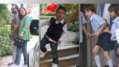 Jeh Ali Khan Birthday Bash: बालों में जेल लगाकर अपनी बर्थडे पार्टी में पहुंचे जेह अली खान...करीना का दिखा बॉसी लुक, तो स्कूल यूनिफॉर्म में नजर आए तैमूर