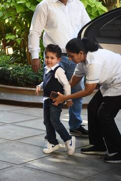 Kareena Kapoor, Saif Ali Khan’s Son Jeh Turns 3, Ranbir Kapoor Attends Birthday Bash With Raha; See Pics