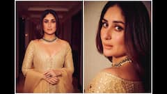 Kareena Kapoor Dazzles In A Golden Lehenga As She Wins Dadasaheb Phalke Award; SEE PICS