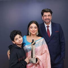 Rupali Ganguly: ਟੀਵੀ ਦੀ 'ਅਨੁਪਮਾ' ਰੂਪਾਲੀ ਗਾਂਗੁਲੀ ਨੂੰ ਤੀਜੀ ਵਾਰ ਮਿਲਿਆ ਦਾਦਾ ਸਾਹਿਬ ਫਾਲਕੇ ਐਵਾਰਡ, ਪਰਿਵਾਰ ਨਾਲ ਨਜ਼ਰ ਆਈ ਅਦਾਕਾਰਾ