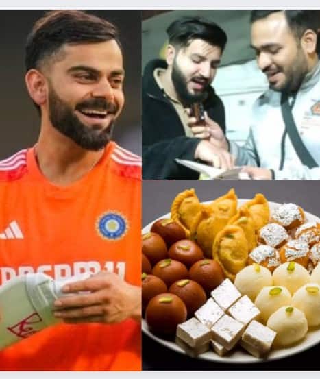 ਪਾਕਿਸਤਾਨ 'ਚ ਵਿਰਾਟ ਦੇ ਬੇਟੇ ਦੀ ਖੁਸ਼ੀ 'ਚ ਵੰਡੀ ਗਈ ਮਠਿਆਈ