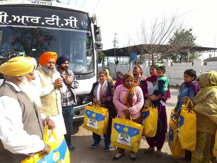 Another batch left for Sri Amritsar Sahib and Sri Anandpur Sahib from Halka Payal Punjab news: ਹਲਕਾ ਪਾਇਲ ਤੋਂ ਸ੍ਰੀ ਅੰਮ੍ਰਿਤਸਰ ਸਾਹਿਬ ਤੇ ਸ੍ਰੀ ਅਨੰਦਪੁਰ ਸਾਹਿਬ ਲਈ ਇੱਕ ਹੋਰ ਜੱਥਾ ਰਵਾਨਾ