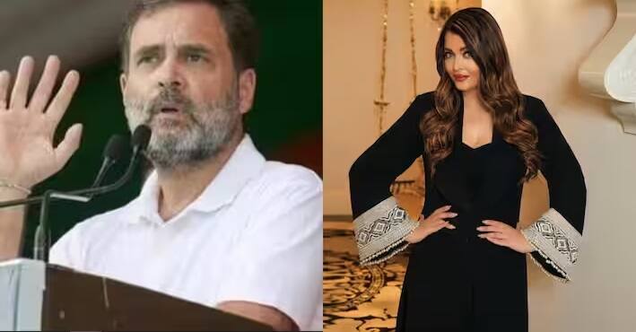 Rahul Gandhi found it hard to comment on Aishwarya Rai  got trolled on social media Rahul Gandhi Trolled:રાહુલ ગાંધીએ એશ્વર્યા રાય  માટે ઉપયોગ કર્યો આ શબ્દ,  કમેન્ટ કરવી ભારે પડી, જુઓ વીડિયો