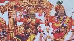 राहुल गांधी को 'भगवान कृष्ण' और अजय राय को 'अर्जुन' बताते हुए लगाया पोस्टर, रथ पर सवार दिखे