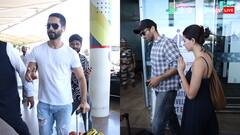 Jackky-Rakul Wedding अनन्या-आदित्य से शाहिद कपूर तक..जैकी और रकुल की शादी अटेंड कर मुंबई के लिए रवाना हुए ये स्टार्स, देखें तस्वीरें