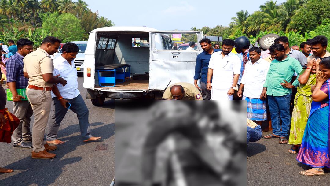 Theni accident four-year-old boy and auto driver died on the spot - TNN தேனியில் ஆட்டோ மீது கார் மோதிய விபத்தில் சிறுவன் உள்பட இருவர் உயிரிழந்த சோகம்