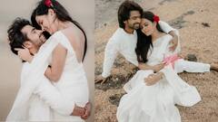 Prathamesh parab : 'प्रथमेश-क्षितीजा' चा समुद्रकिनारी रोमँटिक अंदाज, पाहा फोटो..