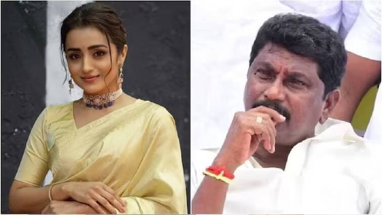 actress trisha filed defamation case against former admk member AV Raju Trisha: ஏ.வி.ராஜூ நிபந்தனையற்ற மன்னிப்பு கேட்கணும்.. சட்ட நடவடிக்கையை தொடங்கிய திரிஷா