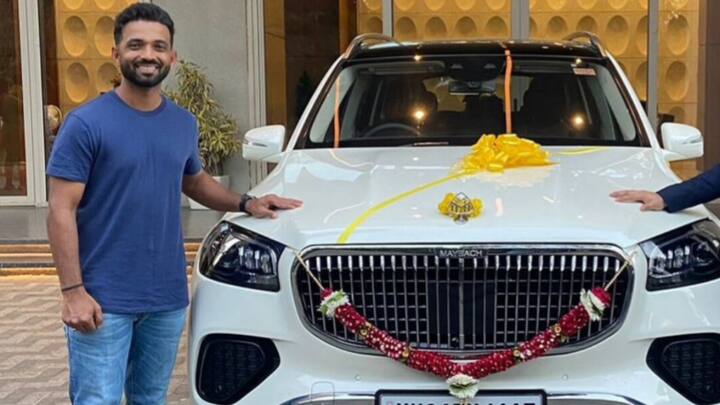Ajinkya Rahane Luxury SUV: भारतीय क्रिकेटर अजिंक्य रहाणे ने इस बार बेहद ही लग्जरी SUV खरीदी है. रहाणे की कार में आपको सेफ्टी, पॉवर और लग्जरी का बेहद ही खूबसूरत कॉम्बीनेशन देखने को मिलेगा.