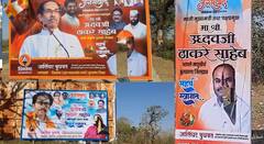 उद्धव ठाकरे यांच्या स्वागतासाठी लावलेले बॅनर अज्ञातांनी फाडले; बुलढाणा मोताळा रोडवरील घटना