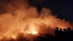 कुशीनगर में अज्ञात कारणों से लगी आग, 3 माह के मासूम बच्चे की मौत और तीन घर जलकर राख