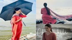 Mirnalini Ravi : மனதை மயக்கும் செல்ல கிளி பாடல்! மேக்கிங் புகைப்படங்களை வெளியிட்ட மிருணாளினி ரவி!