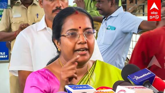 Vanathi Srinivasan slams MK Stalin : ”முதல்வருக்கு நன்றி” பாராட்டிய வானதி