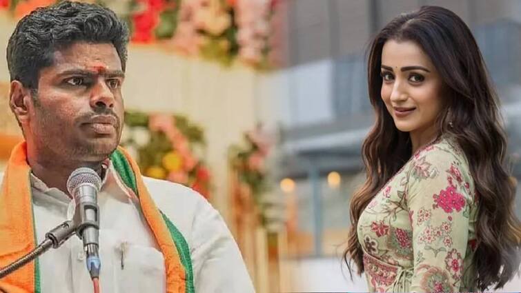 Actress Trisha Koovathur Issue TN BJP Leader Annamalai Reaction Trisha: இதுதான் கருத்து சுதந்திரமா? -  திரிஷாவுக்காக காவல்துறைக்கு கோரிக்கை வைத்த அண்ணாமலை