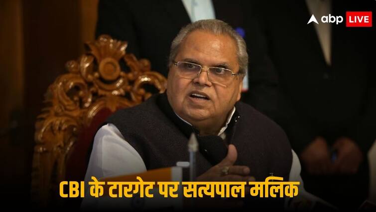 Former Governor Satyapal Malik CBI Conducts Raids at Multiple Locations जम्मू-कश्मीर के पूर्व राज्यपाल सत्यपाल मलिक के घर समेत 30 जगह CBI का छापाः सपा से लेकर BJP तक में रहे, PM मोदी पर लगा चुके हैं बड़े आरोप