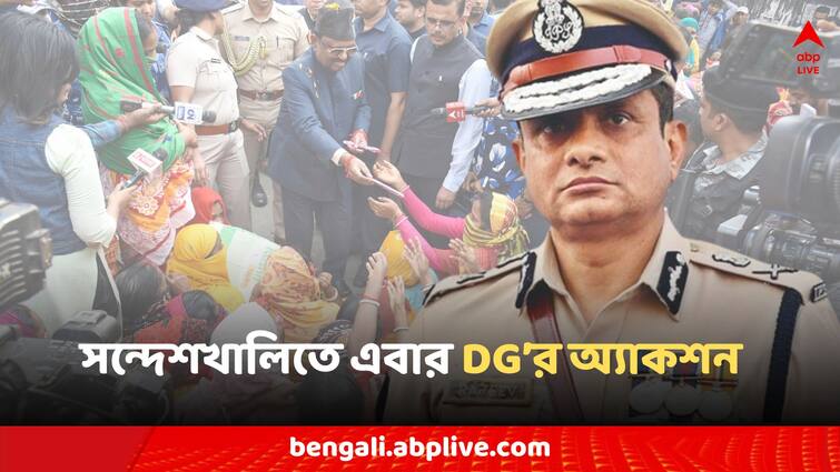 Sandeshkhali West Bengal Police DG Rajeev Kumar in action s Sandeshkhali News: সন্দেশখালিতে অ্যাকশনে রাজ্য পুলিশের ডিজি রাজীব কুমার, 'কড়া ব্যবস্থা'র হুঁশিয়ারি