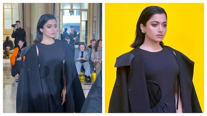 Rashmika Mandanna made her international runway debut as she walked the ramp at the Milan Fashion Week 2024.